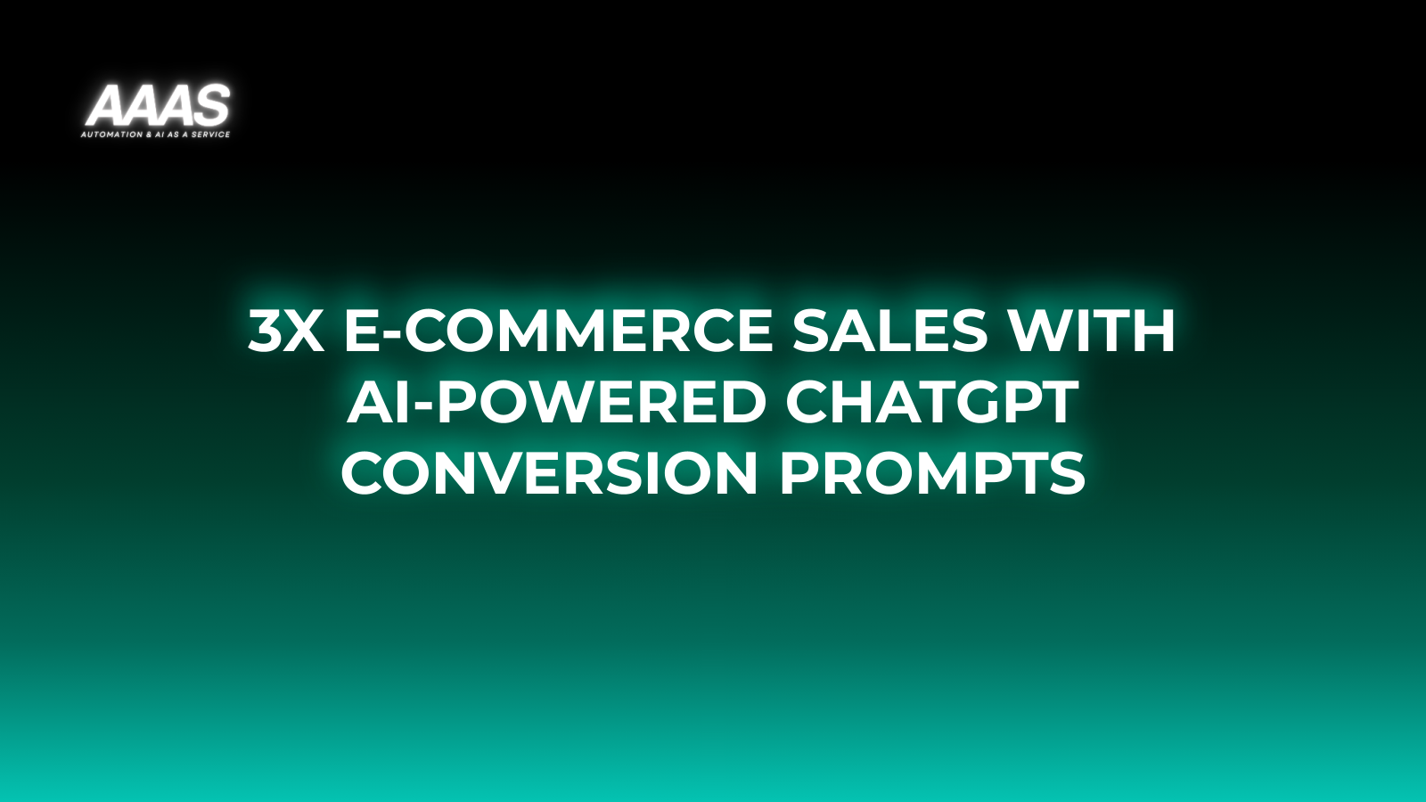 Explode E-commerce Sales: 7 ChatGPT AI Prompts for 2024 Conversion Boost