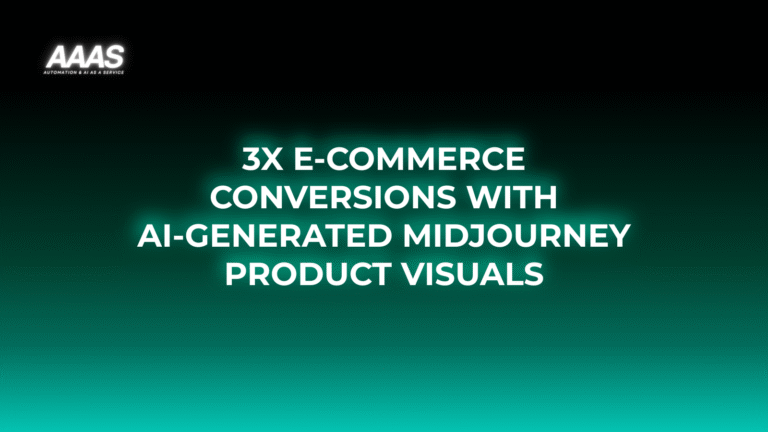 Boost e-commerce conversions by leveraging Midjourney AI-generated visuals—reduce costs, speed up content production, and ensure brand consistency for your store.