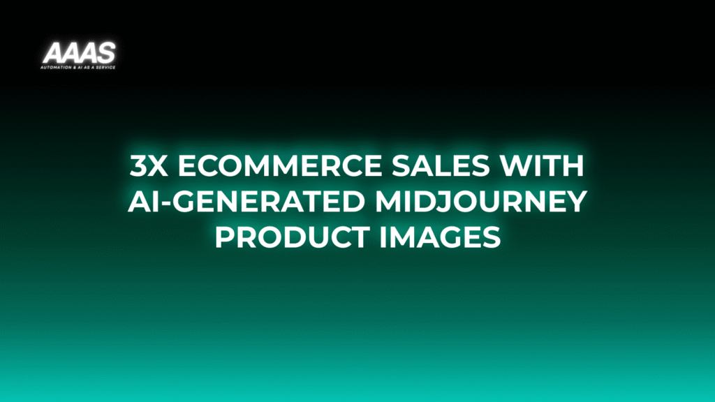 Unlock higher conversion rates with Midjourney’s AI-powered product images for e-commerce, boosting sales while cutting costs and production time.