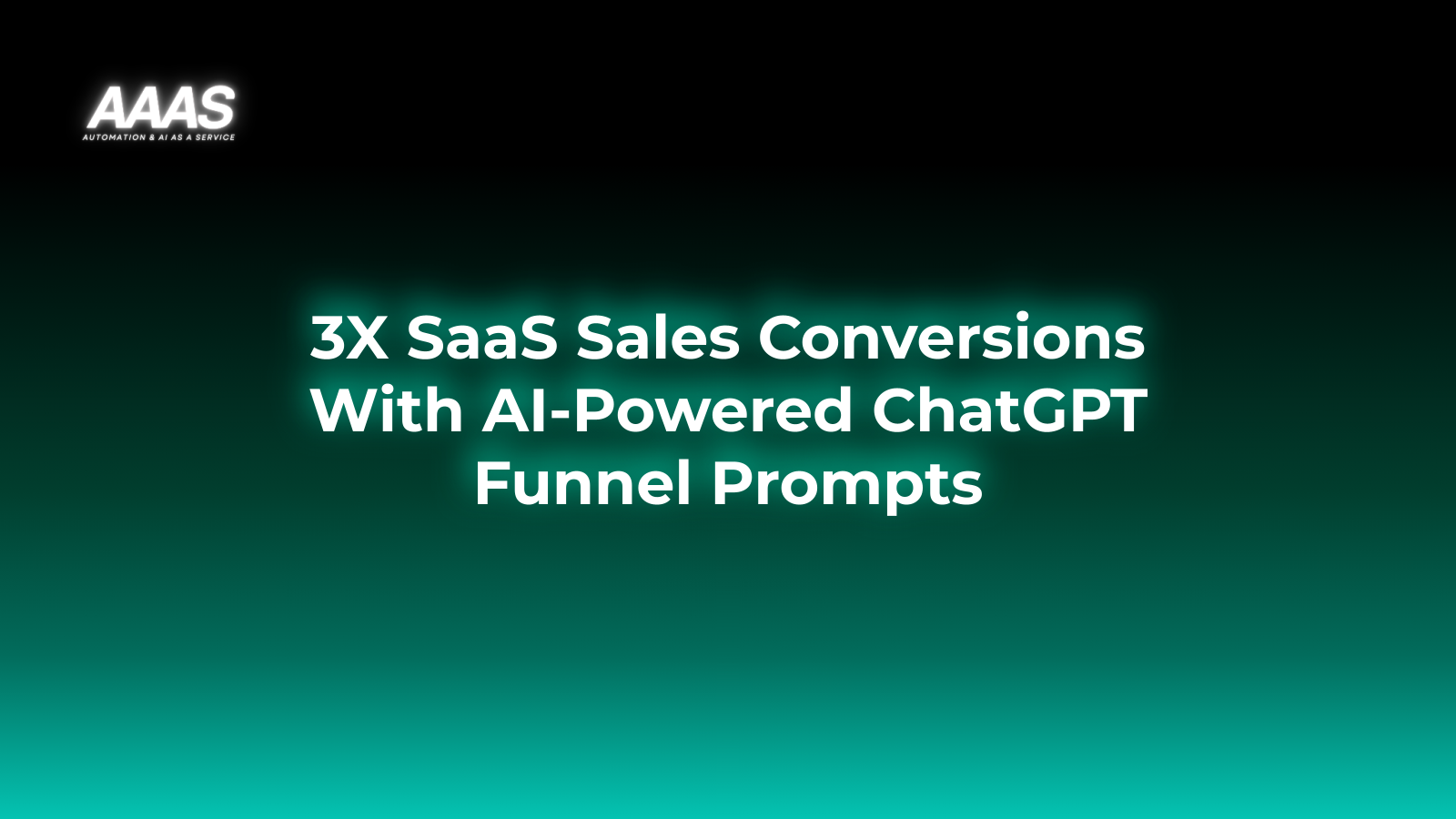Boost SaaS sales funnel performance with AI ChatGPT business prompts that automate lead qualification, personalize engagement, and drive higher conversions.