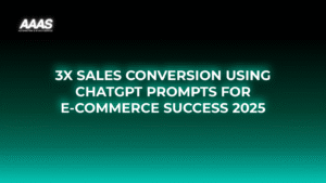 Boost e-commerce sales conversion with ChatGPT business prompts using AI-driven personalization, real-time support, and advanced customer interaction strategies.