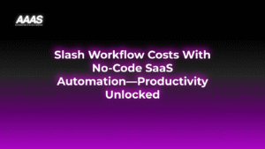 Automate workflows and boost productivity with no-code SaaS integration, reducing costs and streamlining business processes for greater efficiency and growth.