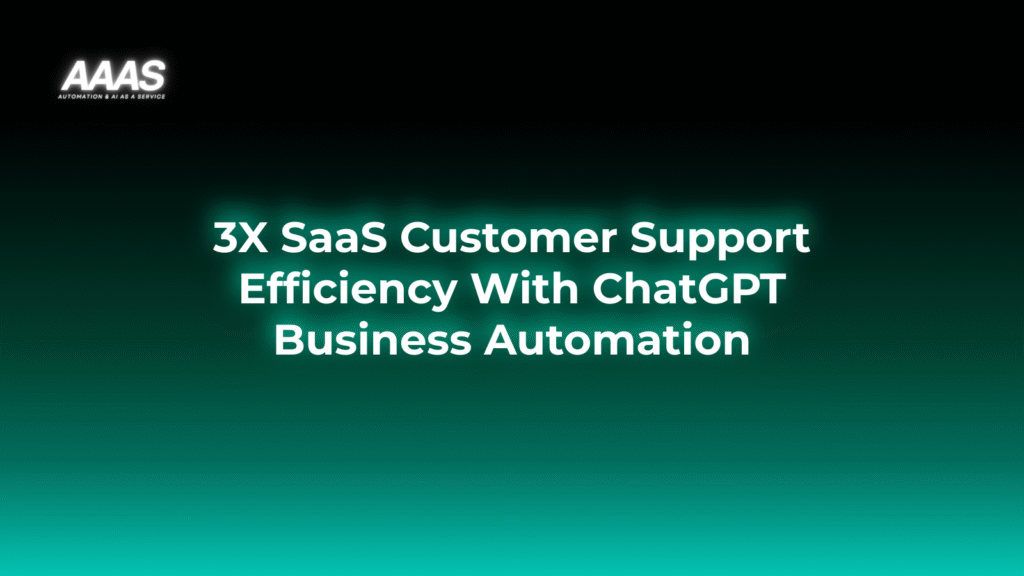 SaaS companies automate customer support using ChatGPT business prompts to deliver instant, consistent answers, reduce costs, and boost user satisfaction.