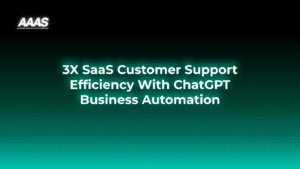 SaaS companies automate customer support using ChatGPT business prompts to deliver instant, consistent answers, reduce costs, and boost user satisfaction.